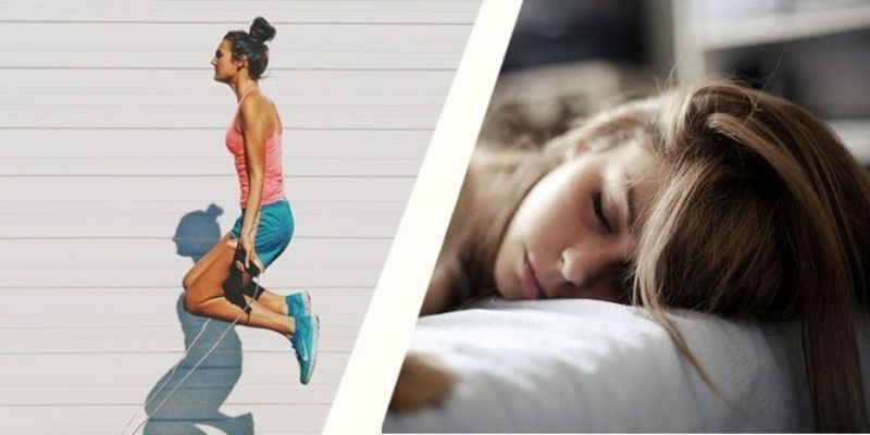 Tập thể dục và ngủ đủ giấc giúp vóc dáng khỏe đẹp