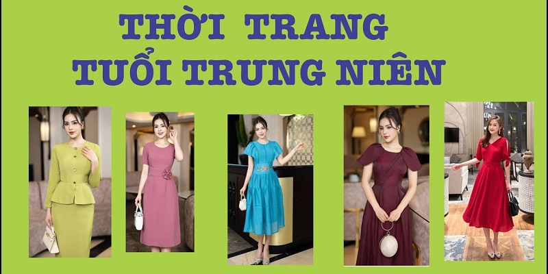 Trang phục trung niên nên chọn màu sắc tinh giản