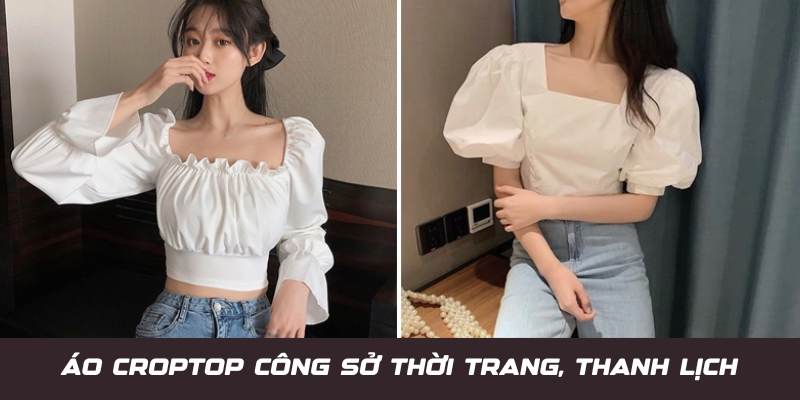 Croptop thời trang thanh lịch