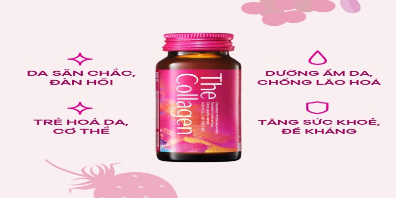 The Collagen Shiseido là sản phẩm làm đẹp cho phái nữ